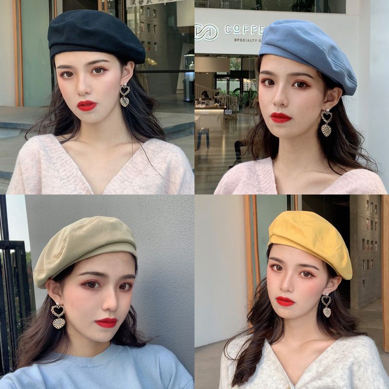 Korean Fashion Beret Hat - Strawberrycoco