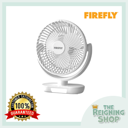 FIREFLY 6" Rechargeable Electric Fan with Night Light