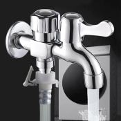 304 Stainless Steel 2 Way Faucet Valve - 