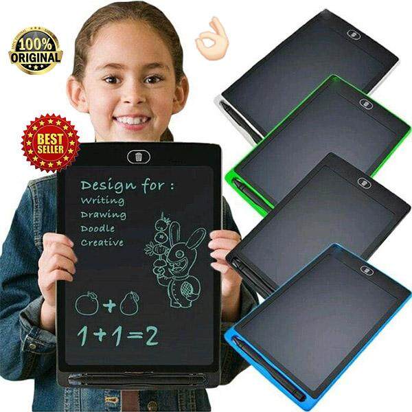 Ultra Thin LCD Writing Tablet - One Button Erase, Kids Gift
