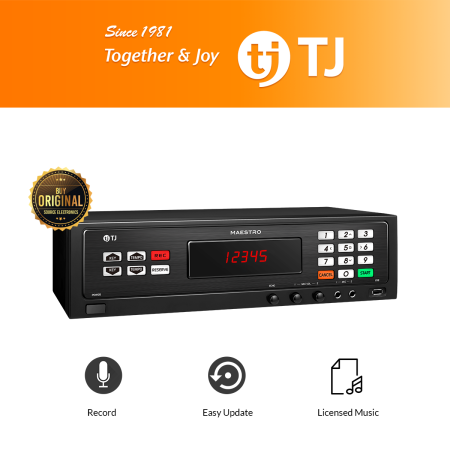 TJ Media TKR-335P Maestro Karaoke Player