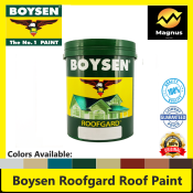 Boysen Roofgard Roof Paint - 4L / 16L 8 Colors