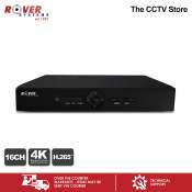 Rover Systems 4K 16 Channel NVR for IP CCTV