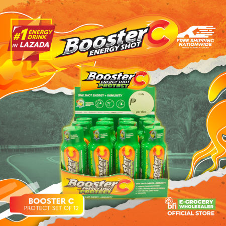 BFI Booster C Energy Shot with Zinc and Echinacea