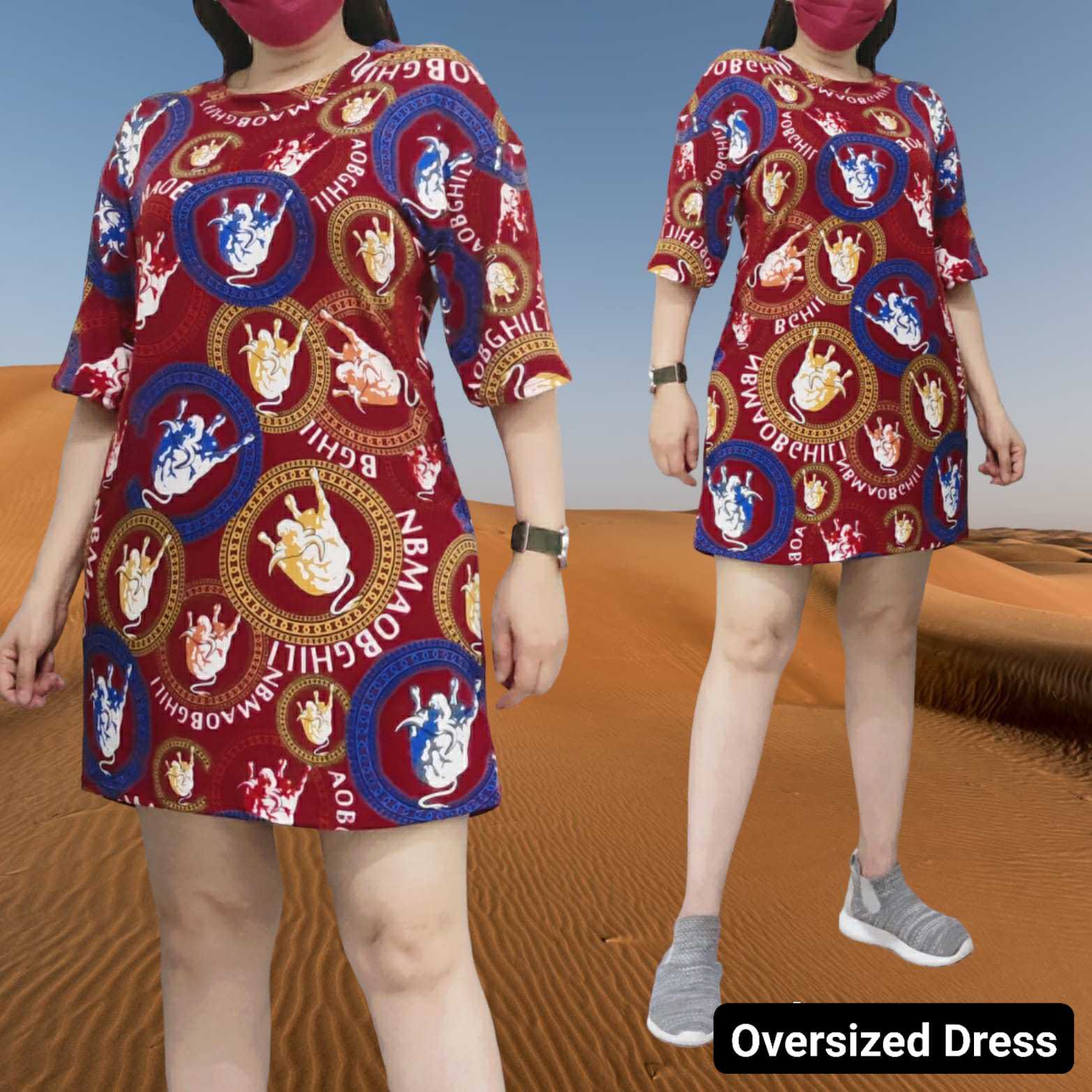 OVERSIZE DRESS FIT UP TO 4XL - Image 4