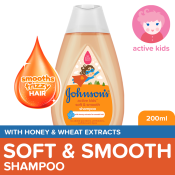 Johnson's Soft & Smooth Baby Shampoo - 200ml