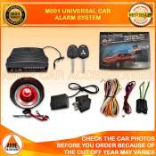 Mitsubishi Car Alarm with Water Proof Remote Key - High Quality