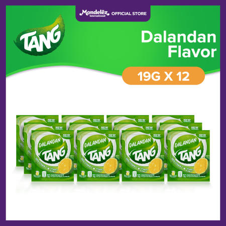 Tang Instant Drink Mix - Dalandan Flavor 19g with Vitamins and Minerals C, D, and Zinc