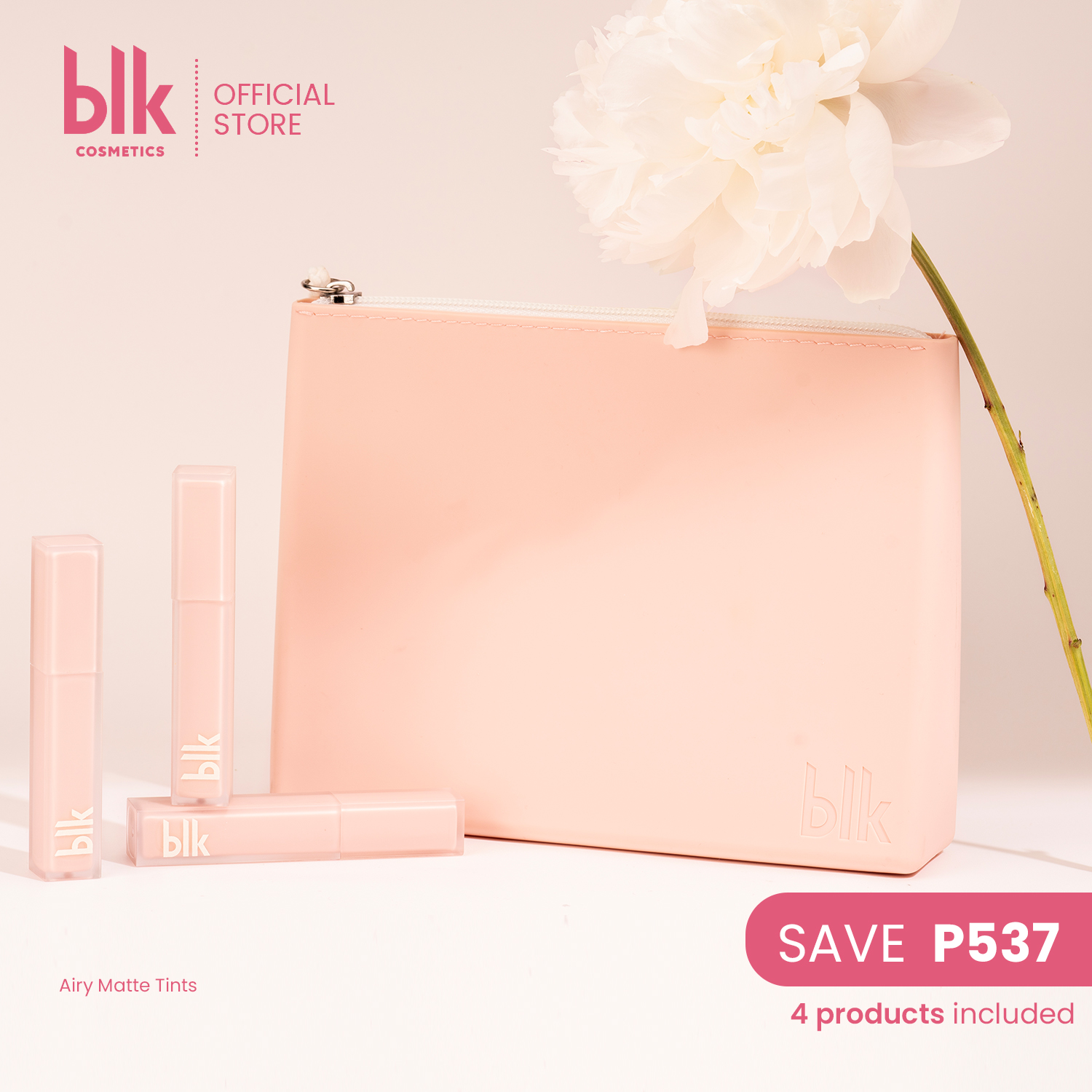 Discount on Blk Cosmetics  shoes - SKU: Blk Cosmetics Daydream Airy Matte Tint + Silicone Bag