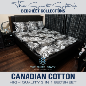 Suite Stack Canadian Cotton Bed Sheet Collection - Tropical Print