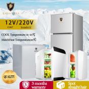 Kaisa Villa Frost Fridge - Energy-saving Two-door Refrigerator (48L/45L