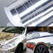 Silver Chrome Vinyl Wrap Decal Film Stickers - Hot Sell