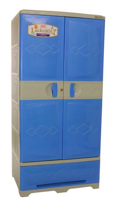 Ruby Closet Cabinet with 2 Big Drawer - Jolly Plastic