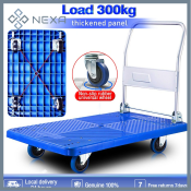 NEXA Foldable Hand Truck Trolley, 300Kg Capacity