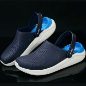Crocs Navy Blue LiteRide Clogs - Unisex Sandals for All Seasons