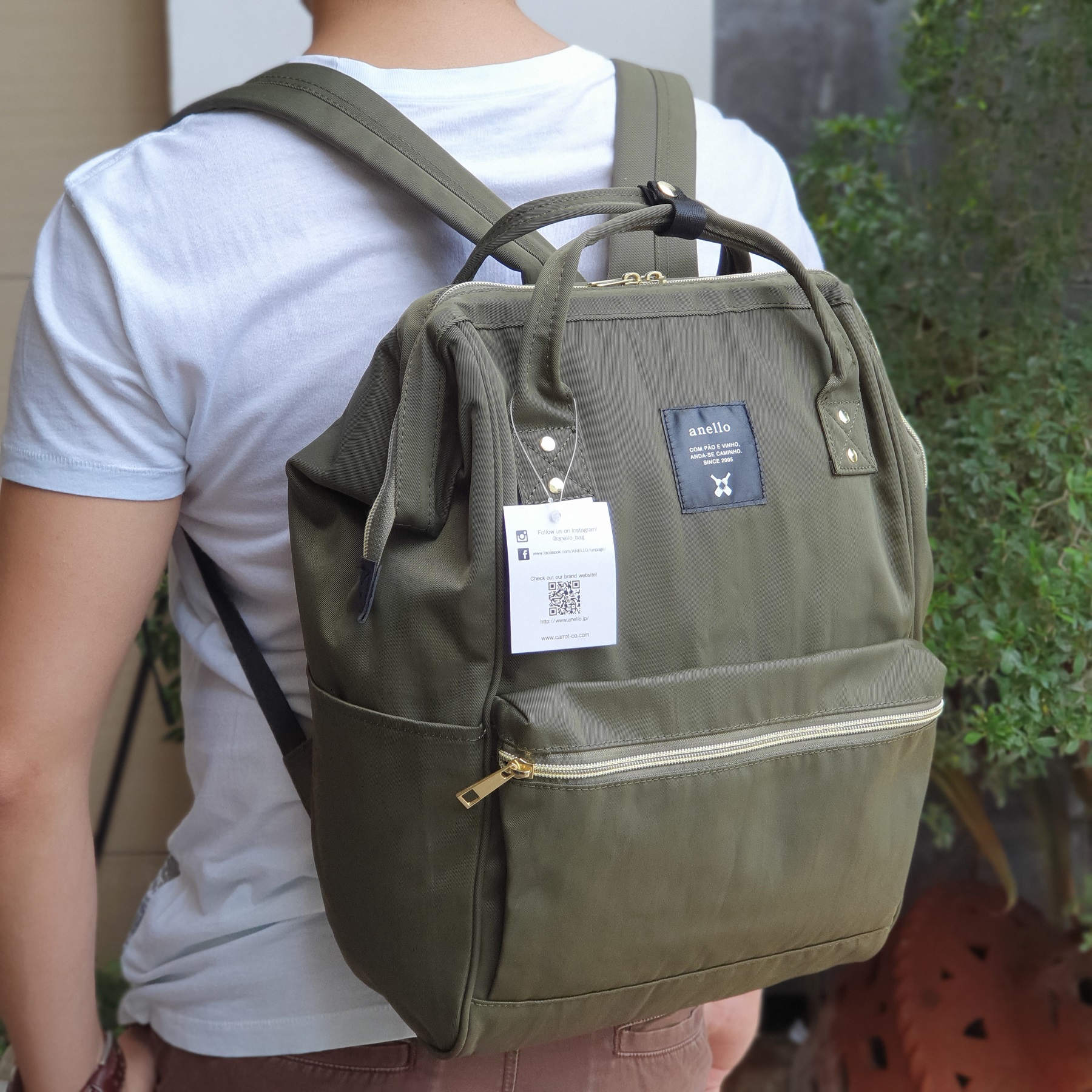 Anello backpack army green sale