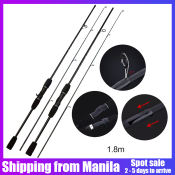 Portable Lightweight Fishing Rod Set with Non-Slip Handle (Brand: )