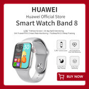 Huawei Band 8 Smart Watch - FullView Screen, Long Battery