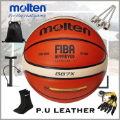Molten GG7X FIBA Official Basketball - Size 7, Indoor/Outdoor
