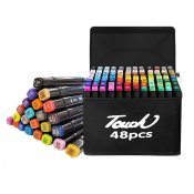 Double-ended Art Marker Pen Set (48pcs) - 