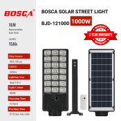 BOSCA 1000W LED Solar Street Light with Remote Control