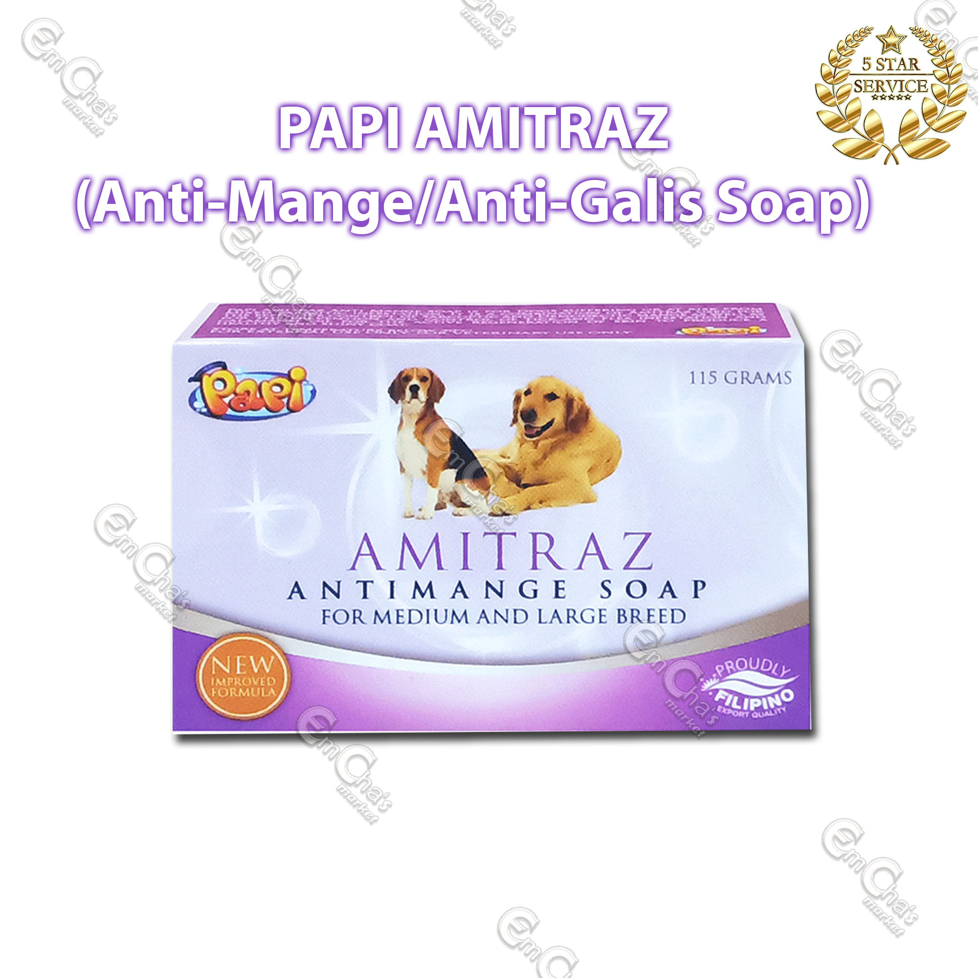 Dog soap 2024 for mange