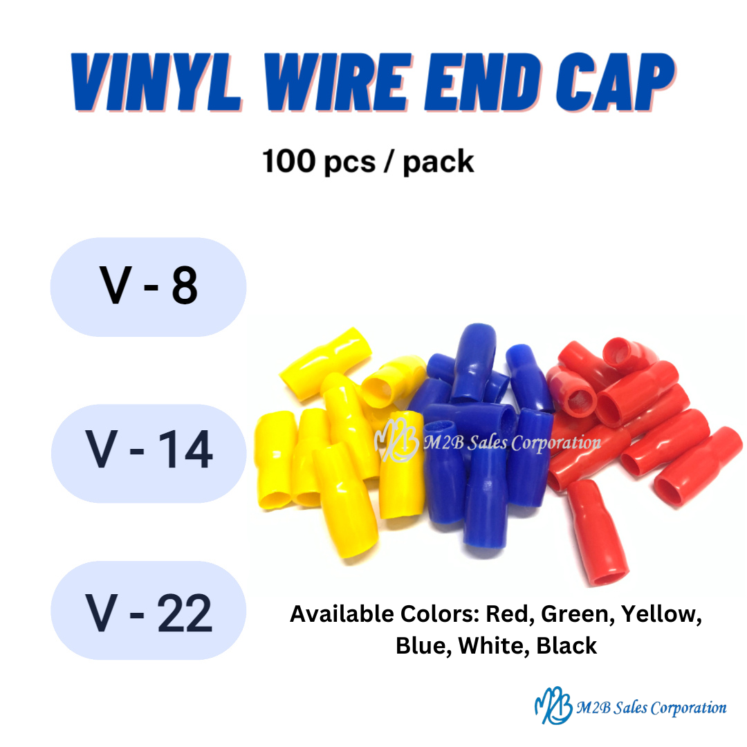 Terminal Insulation Vinyl Wire End Cap V-80 AWG no. 3/0 - 4/0