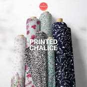 Printed Chalice Cotton Fabrics per yard