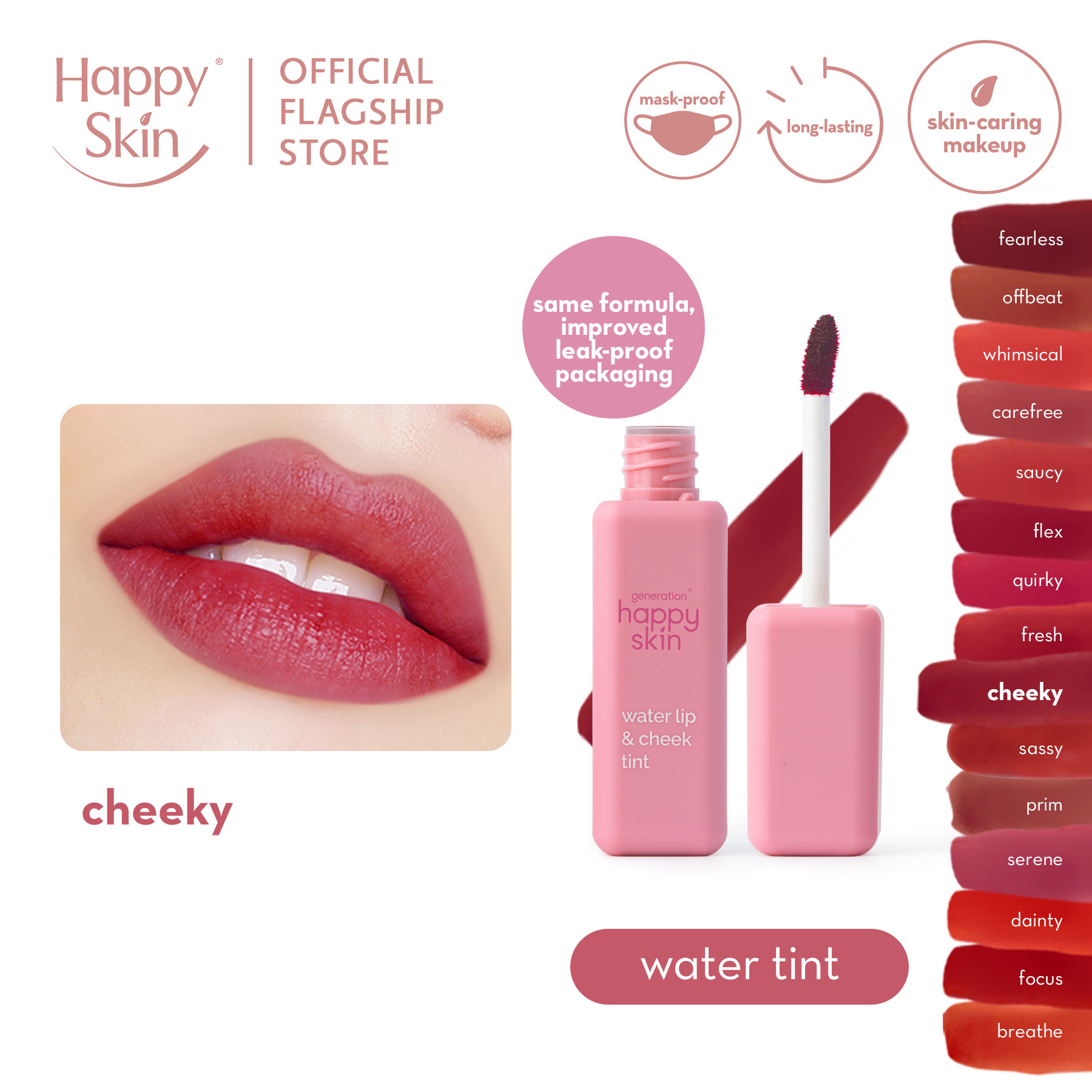 Discount on Happy Skin  shoes - SKU: Generation Happy Skin Water Lip & Cheek Tint in Cheeky