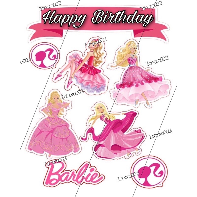 Barbie Cake Topper – Lilyandcocreations