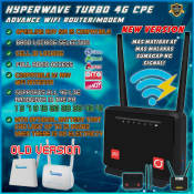 HyperWave Turbo WiFi Cpe Full Admin Router Modem Openline 4G Lte Sim Globe Smart Pldt Gomo Tnt