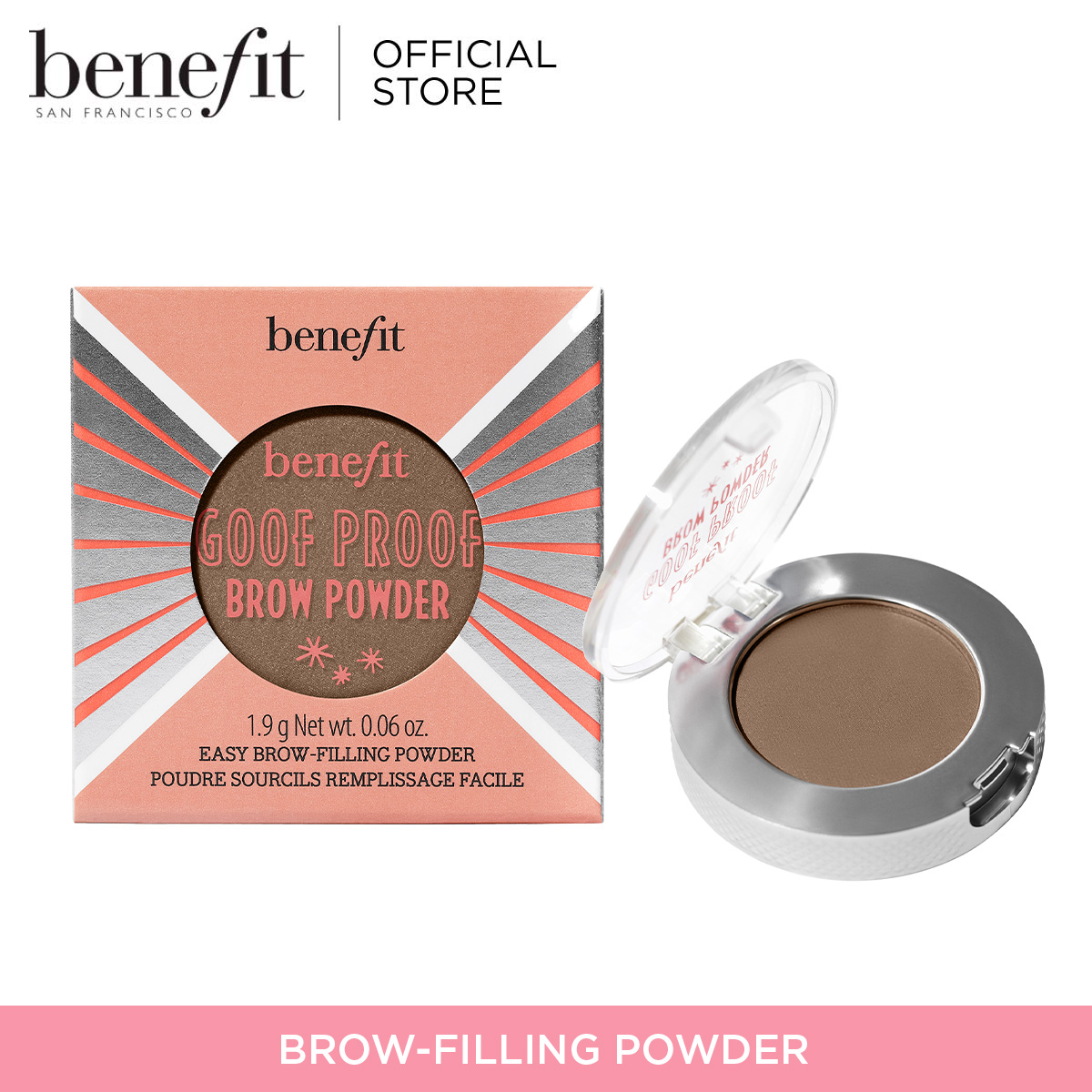 Discount on Benefit  shoes - SKU: Benefit Goof Proof Brow Powder