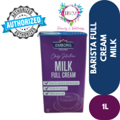 Emborg UHT Full Cream Milk 1L - Rich & Halal