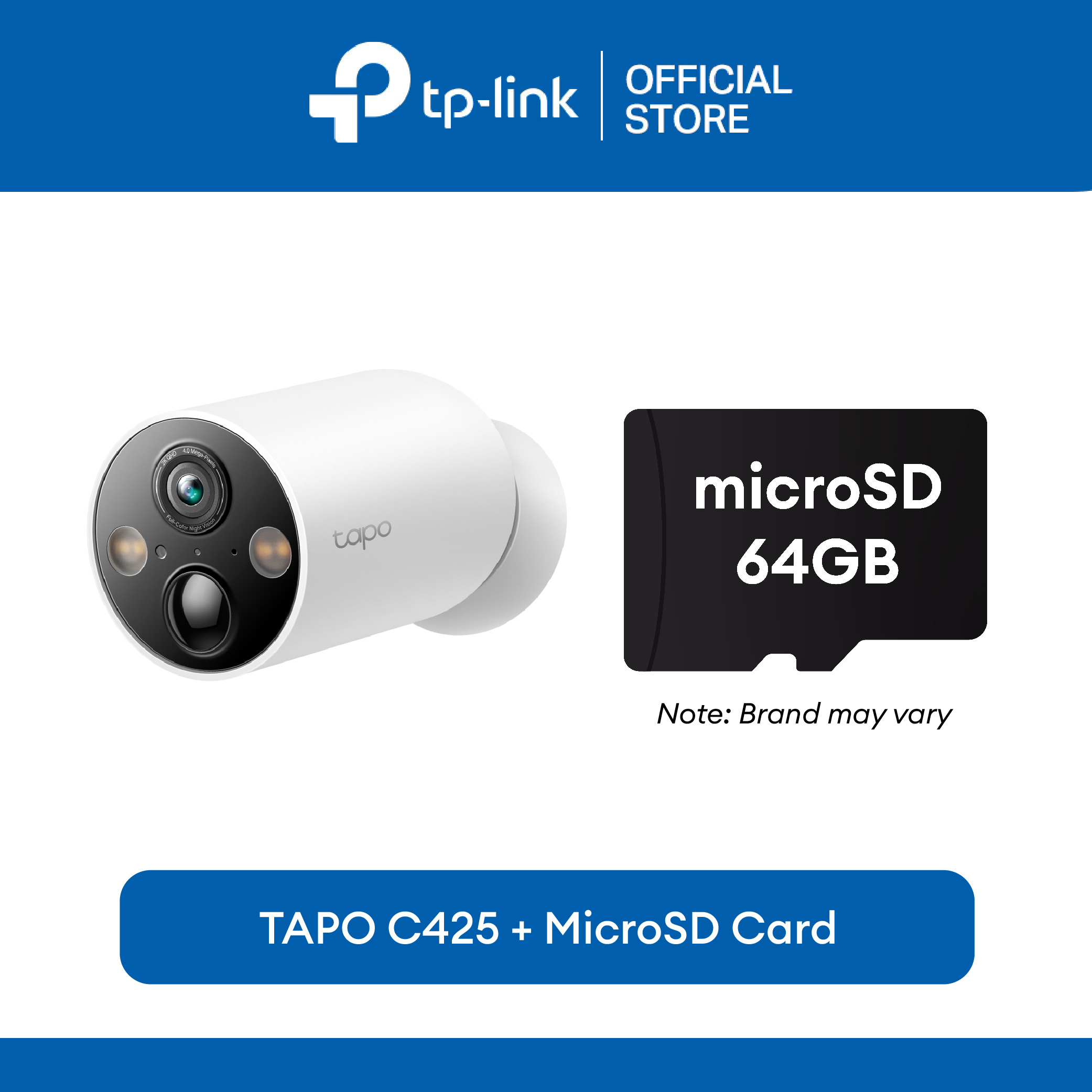 TP-Link Official Store / Tapo C425 / 2K QHD Live View Smart Wire-Free Outdoor WiFi IP Security Cctv Sale Camera Connect to Cellphone with Mic and Speaker - Image 4