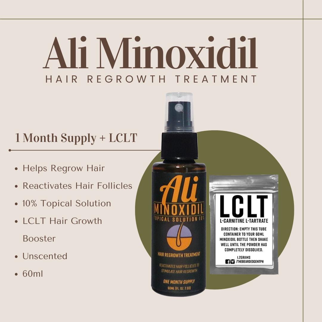 LCLT L-Carnitine L-Tartrate Minoxidil Hair Growth Booster Dandruff Dryness  Relief Minoxidil Supplement Unscented White Single Item Sachet - Lazada