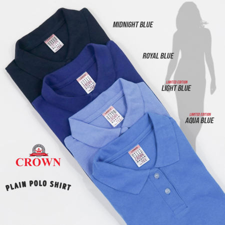 Crown Ladies Polo Shirt in Sea Colors