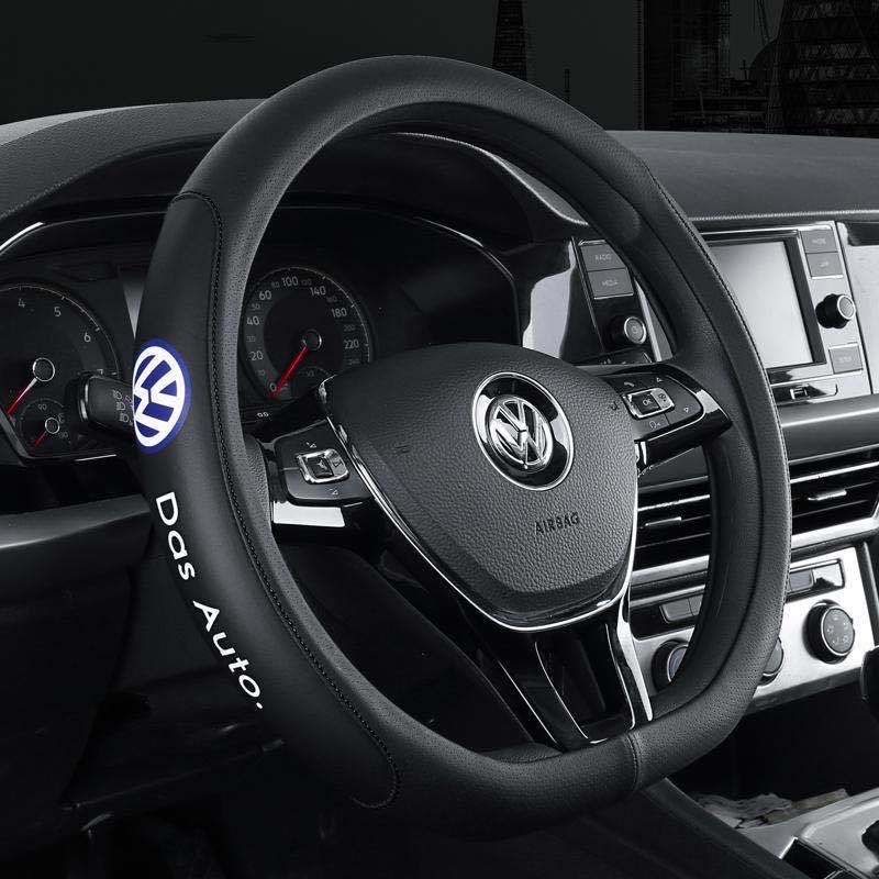 Car Steering Wheel Cover Leather For Volkswagen VW Beetle Golf Jetta Passat  Polo Tiguan Scirocco Vento Phaeton Bora 2018 2019 2020 2021 Auto Breathable  Styling Accessories Lazada PH