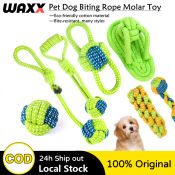 Cotton Rope Ball Puppy Toy for Teeth Cleaning and Training