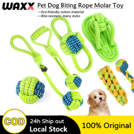 Cotton Rope Ball Puppy Toy for Teeth Cleaning and Training