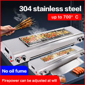Stainless Steel Portable BBQ Grill by 