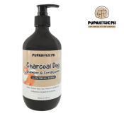 PUPAHOLICPH Charcoal Dog Sampoo with Oatmeal Scent 500ml