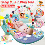 Baby Playmat with Hanging Toys and Music, by OEM