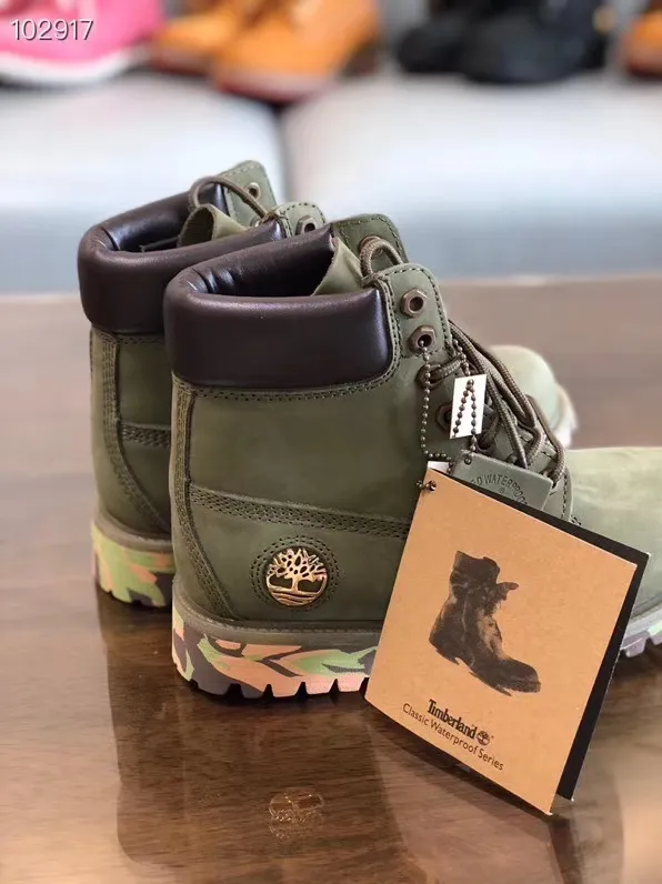 army green timberlands mens
