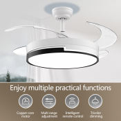 Silent LED Ceiling Fan for Living Room and Bedroom
