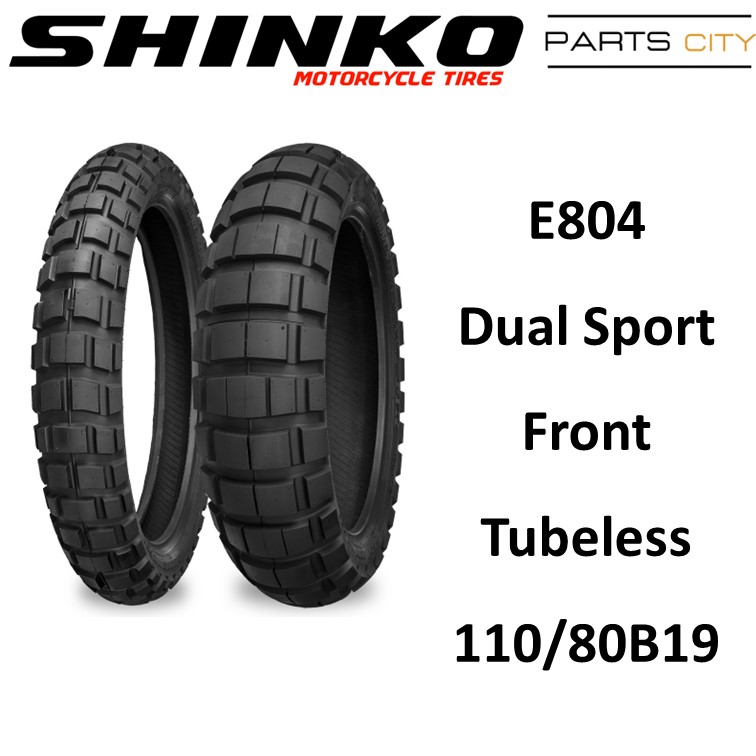 Shinko E804 Dual Sport Front Motorcycle Tire