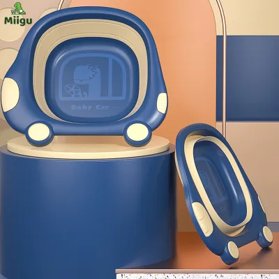 Miigu Baby Multi-used Car Folding Wash Basin Printed Bucket Baby Basin for Infants (3)