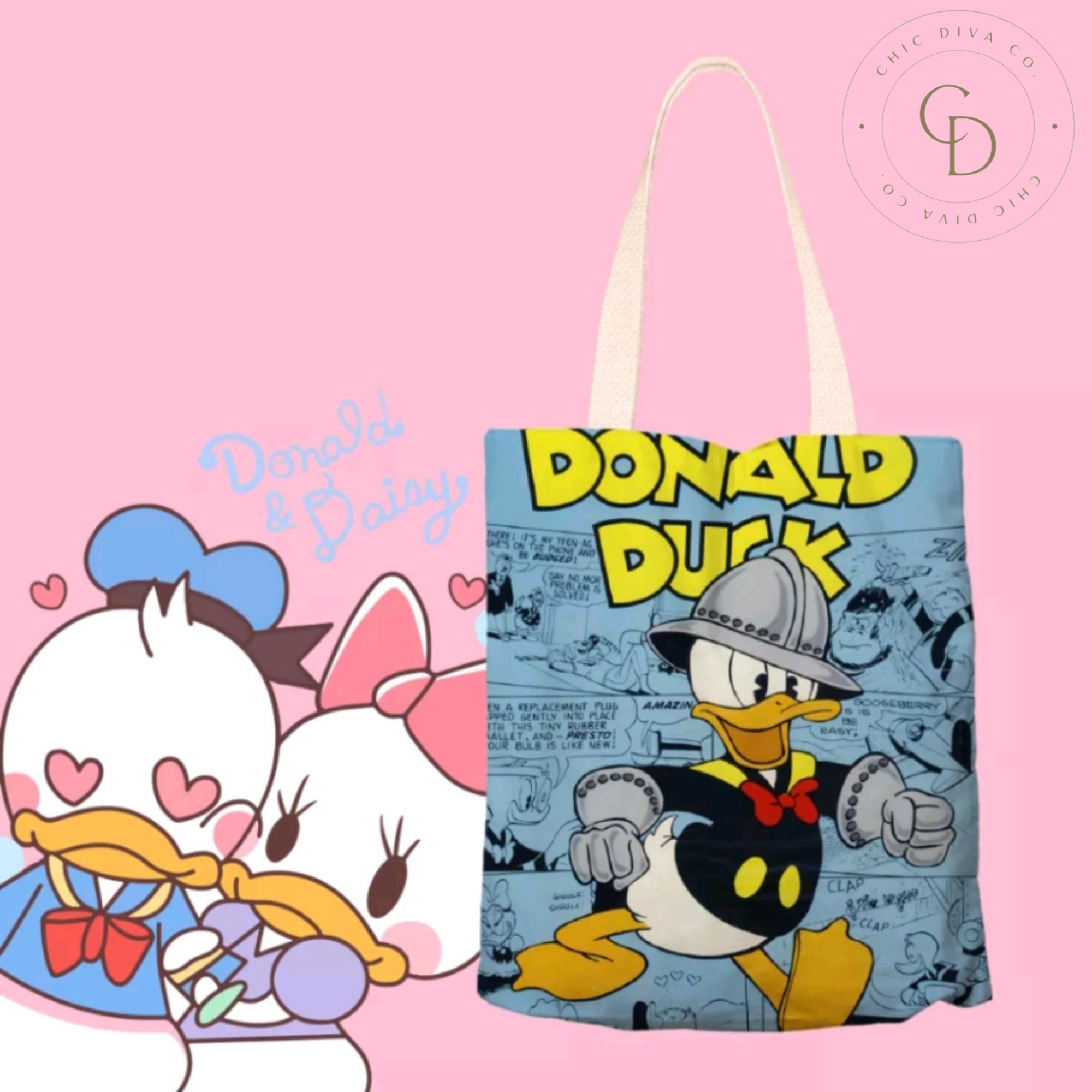 Cartoon tote clearance bag