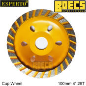 Diamond Cup Wheel Disc Heavy Duty 4" 28T  Esperto I Bdecs