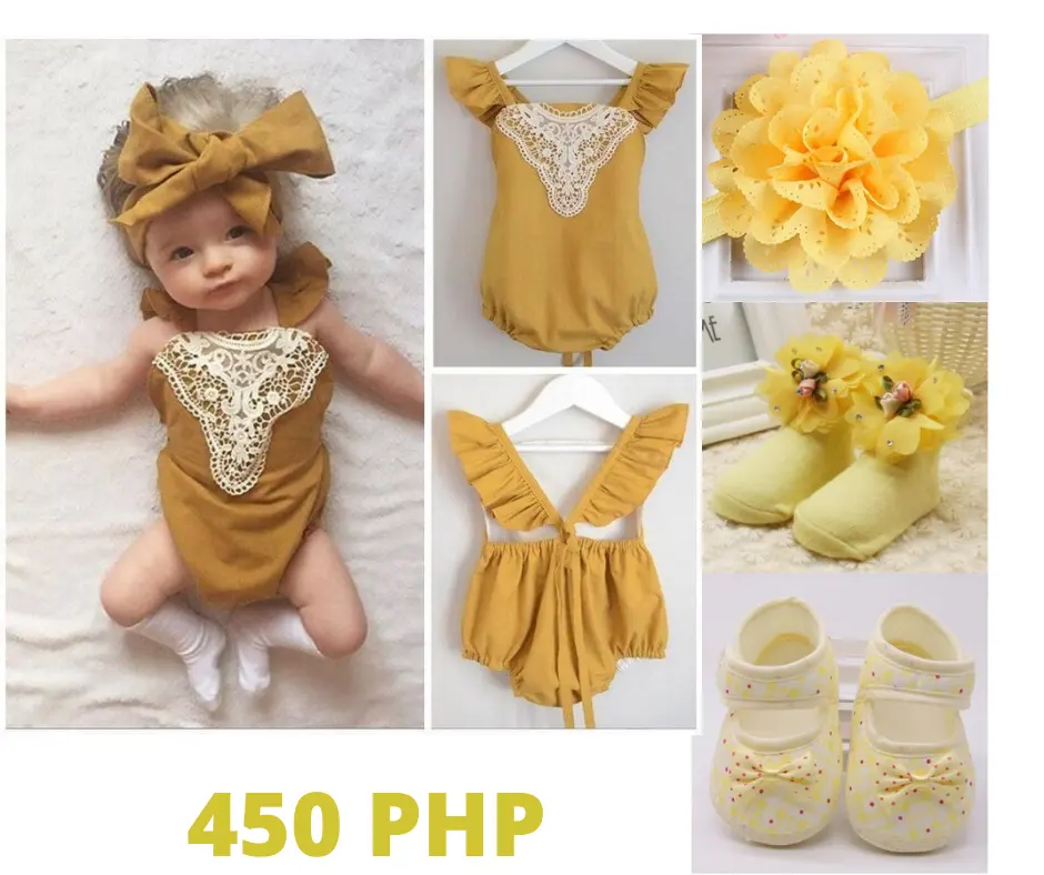 baby yellow suit