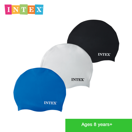 INTEX® 55991 Silicone Swim Cap, Ages 8+